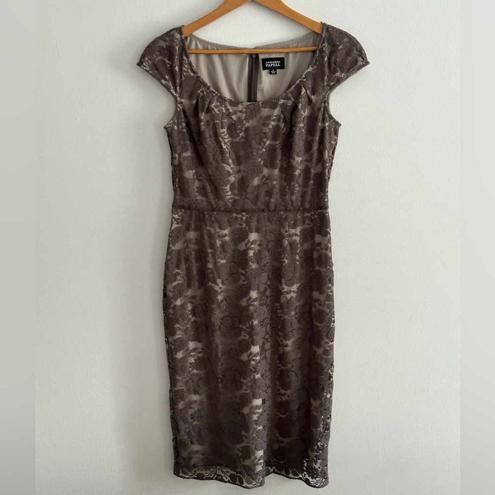 Adrianna Papell Lace Dress